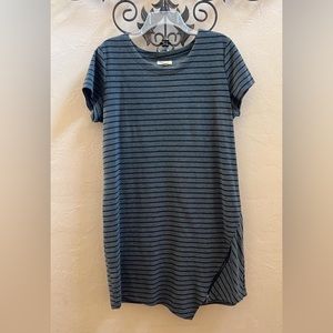 Black and grey dress